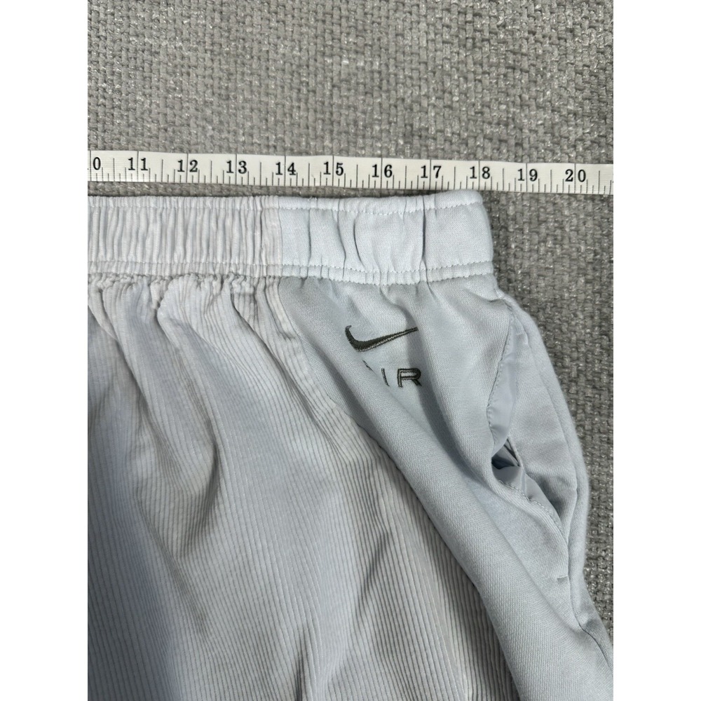 Nike Air Joggers Womens 2XL Platinum High Waisted Corduroy Fleece‎ Pants - Picture 7 of 12